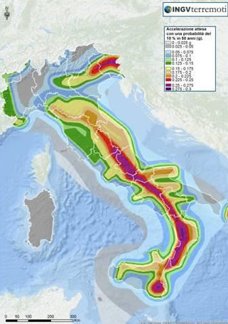 mappa terremoti